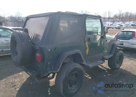2001 Jeep Wrangler Sport z USA, uszkodzony, nr VIN 1J4FA49S41P305281